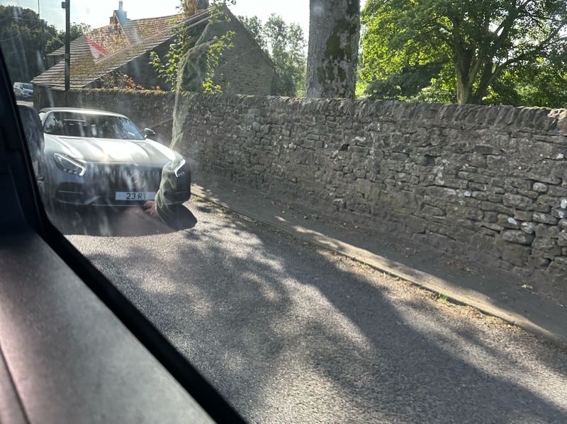 Mercedes-Benz AMG GT spotted in Darlington