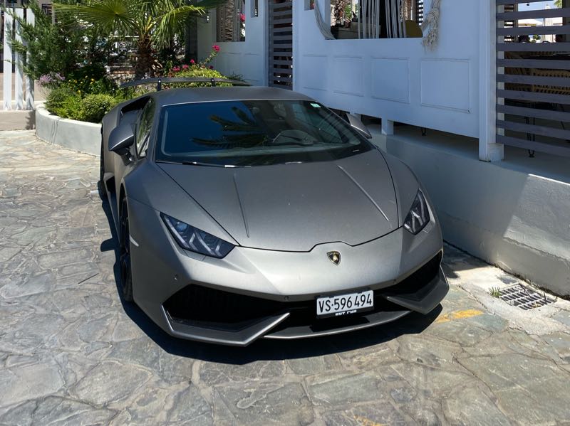 Lamborghini Huracán spotted in Corfu