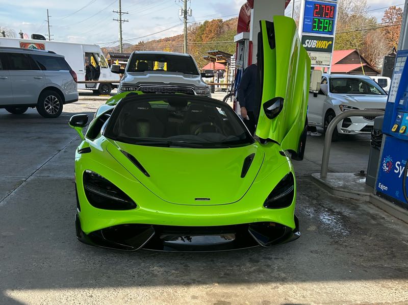 McLaren 720S spotted in Sevierville
