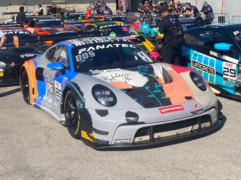 Porsche 911 GT3 Cup spotted in Austin