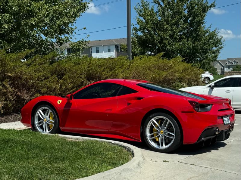 Ferrari 488 GTB (2015) spotted in Omaha, United States