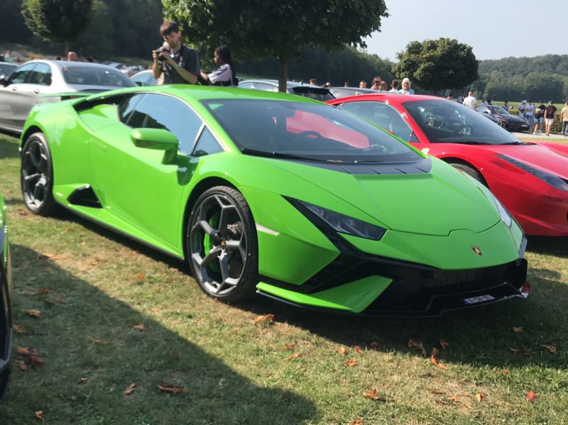 Lamborghini Huracán STO (2021) spotted in Hotton, Belgium