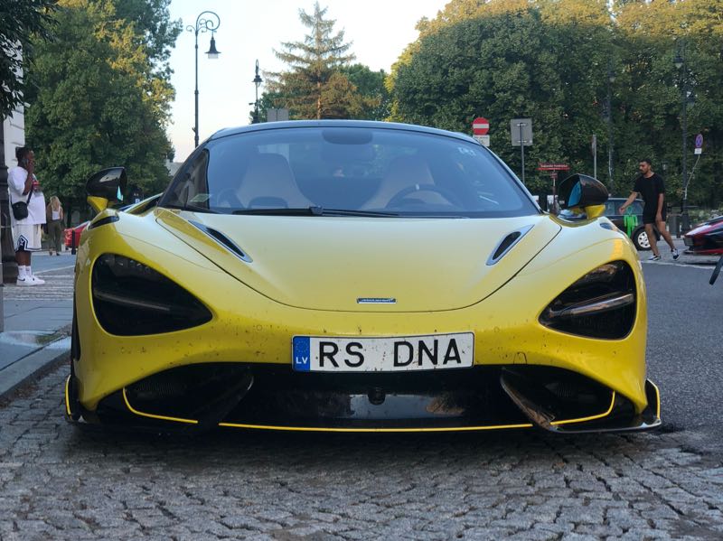 McLaren 720S (2021) spotted in Warsaw, Poland