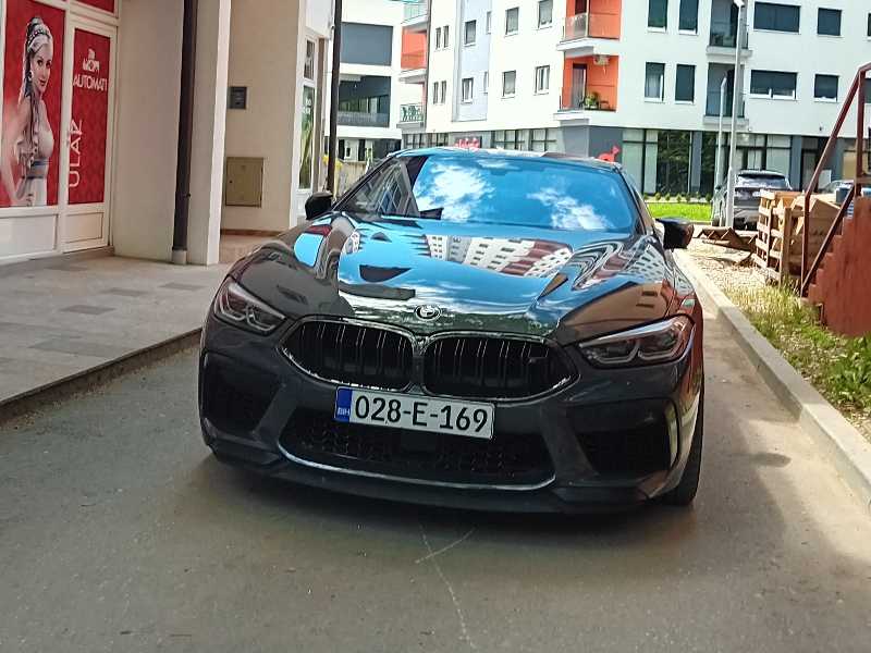 BMW M8 spotted in Zavidovići