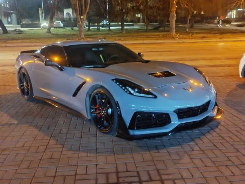 Chevrolet Corvette ZR1 spotted in Nemovychi