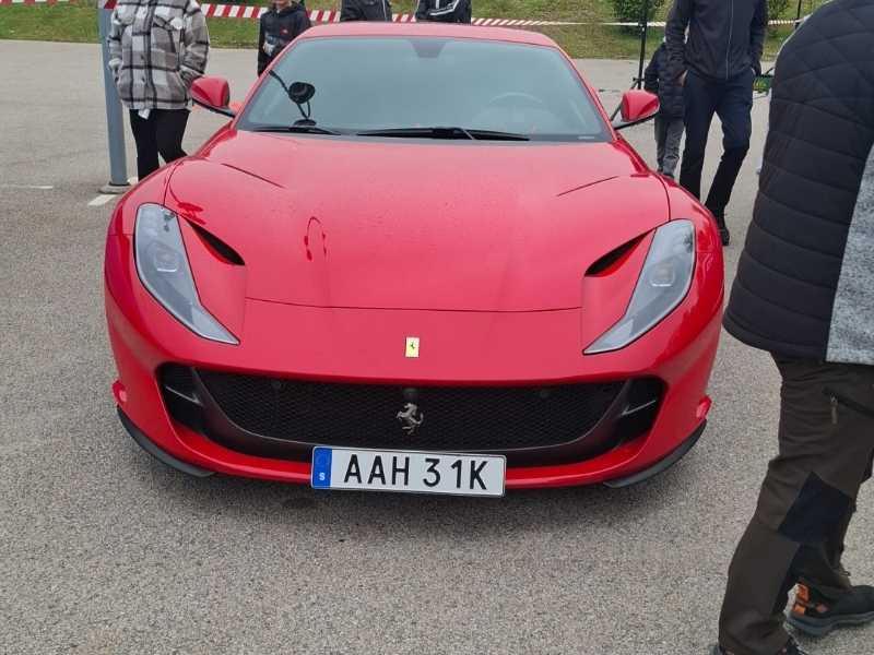 Ferrari 812 Superfast spotted in Kosta
