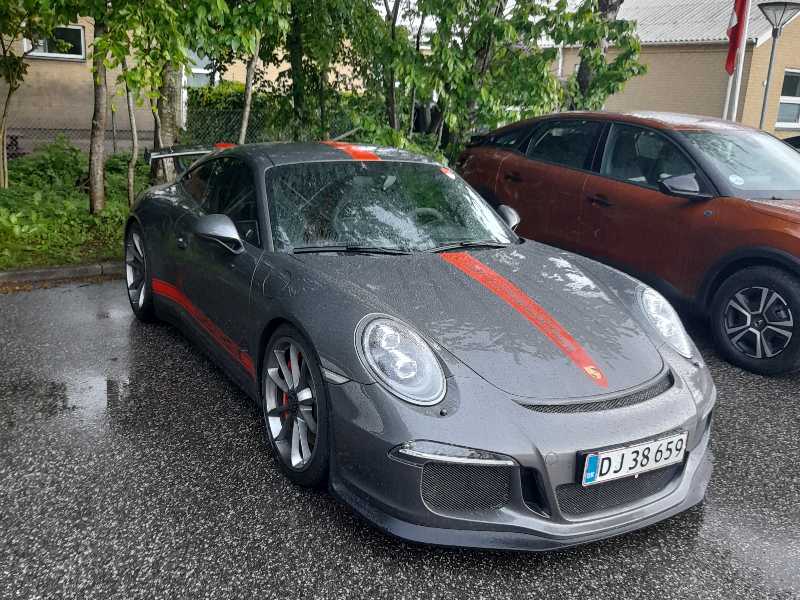 Porsche 911 GT3 RS spotted in Randers