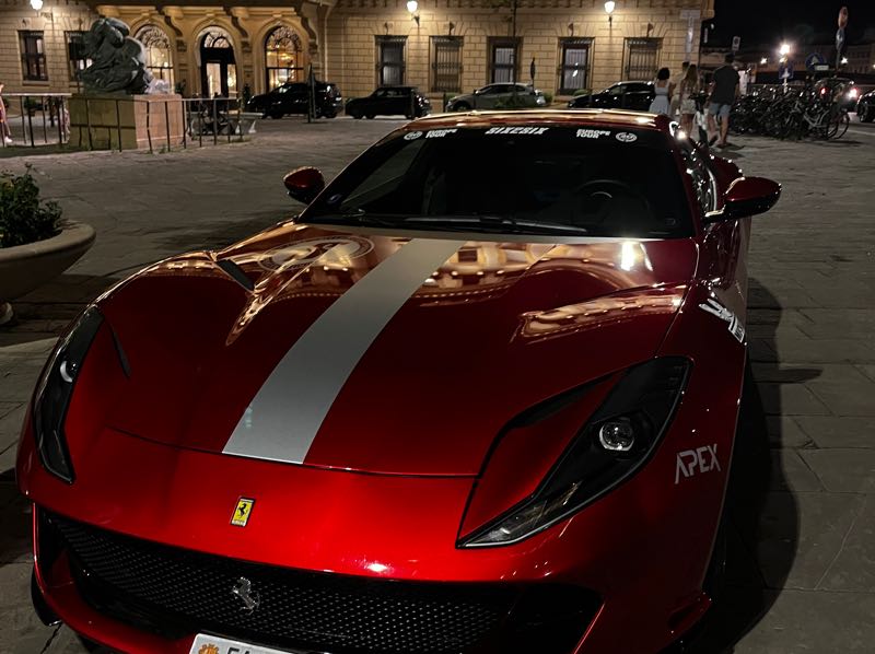 Ferrari 812 Superfast spotted in Florence