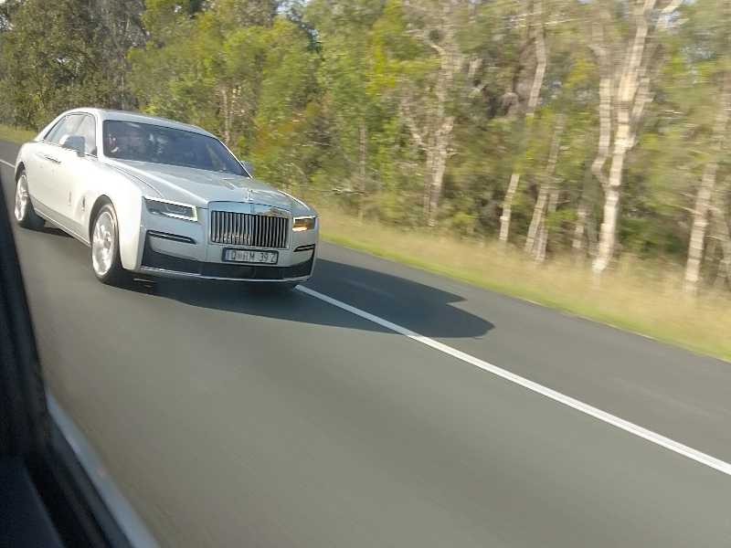 Rolls-Royce Ghost spotted in Brisbane