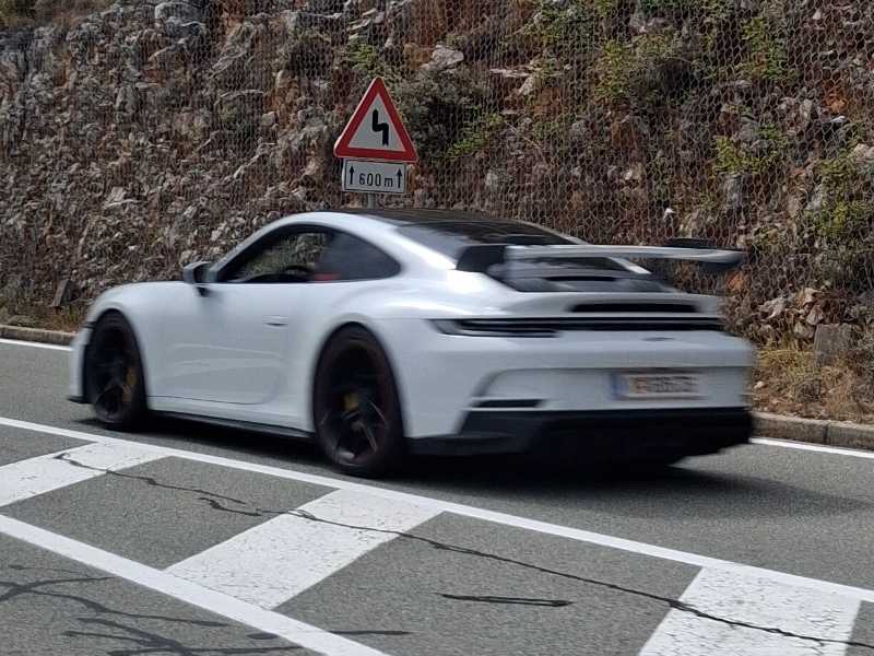 Porsche 911 GT3 (2021) spotted in Tušilović, Croatia