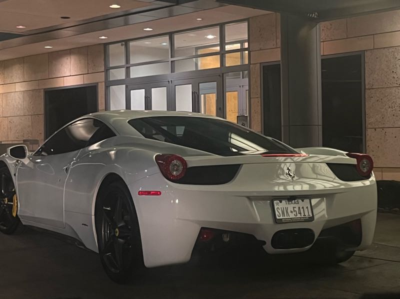 Ferrari 458 Italia spotted in San Antonio