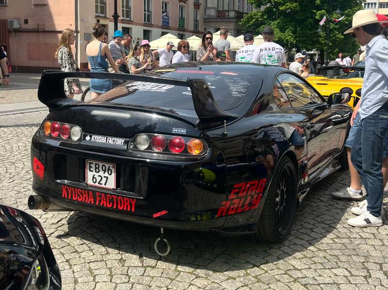 Toyota Supra spotted in Legnica