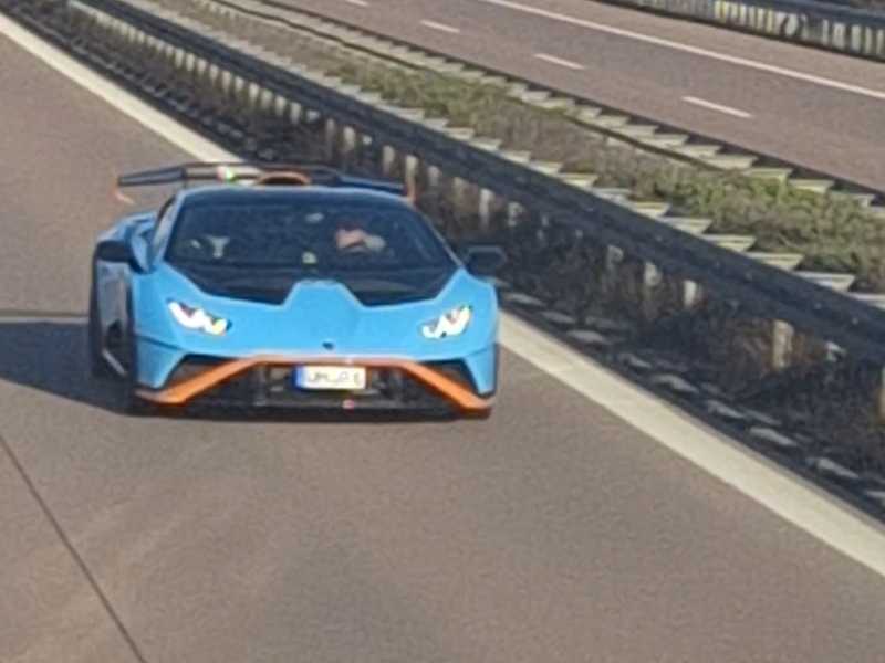 Lamborghini Aventador spotted in Cottbus