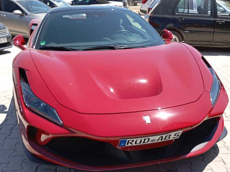 Ferrari F8 Tributo spotted in Mitrovicë