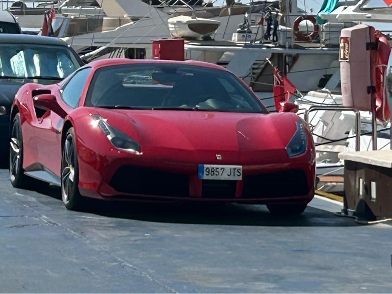 Ferrari 488 GTB spotted in Barbacha