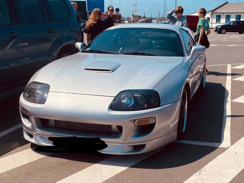 Toyota Supra (1998) spotted in Faaborg, Denmark
