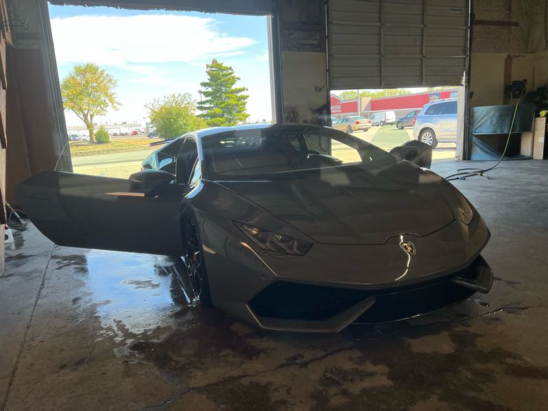 Lamborghini Huracán spotted in Fort Wayne