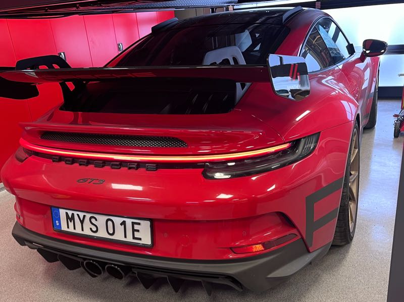 Porsche 911 GT3 spotted in Örebro
