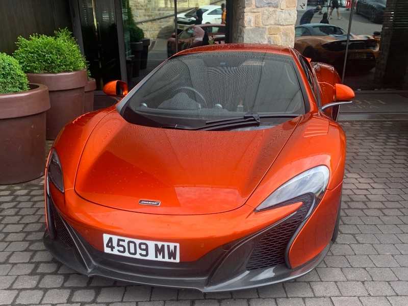 McLaren 650S spotted in Pamplona