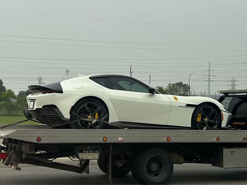 Ferrari 296 GTB spotted in Winnipeg