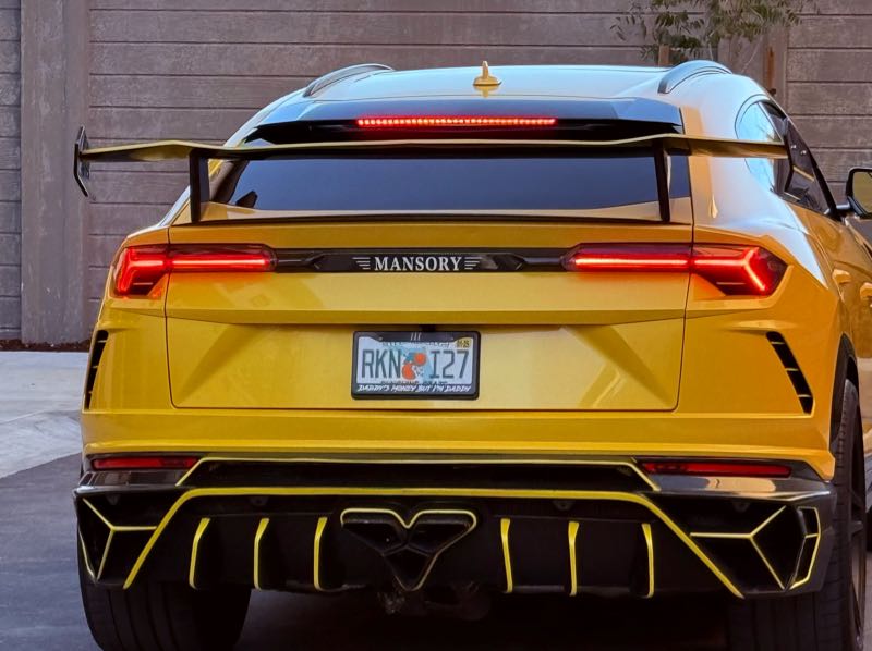Lamborghini Urus Mansory spotted in Dublin
