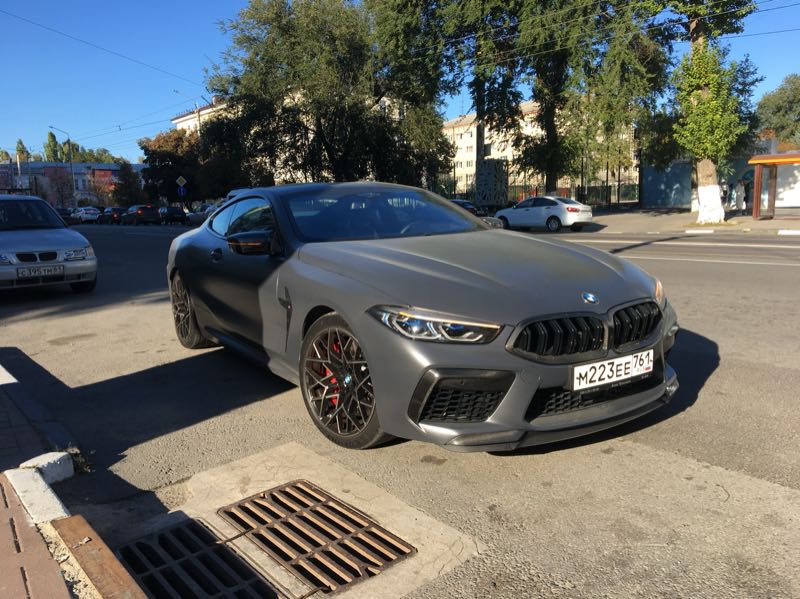 BMW M8 spotted in Rostov-on-Don