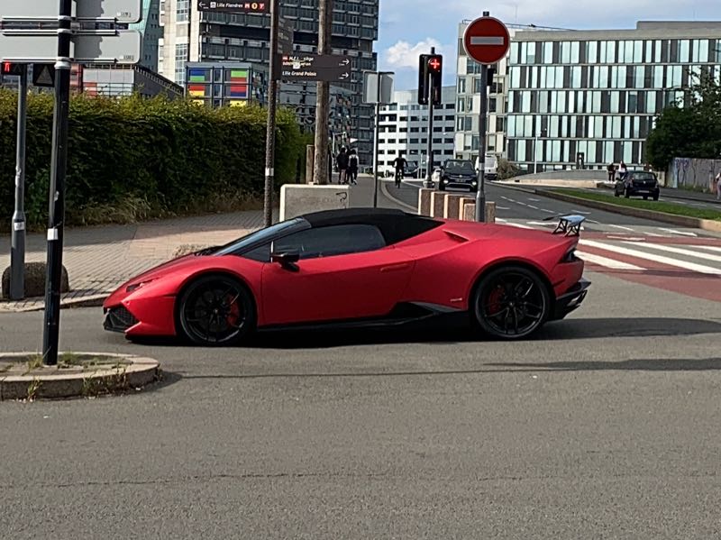 Lamborghini Huracán Performante spotted in Lille