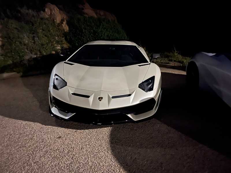 Lamborghini Aventador spotted in Elbasan
