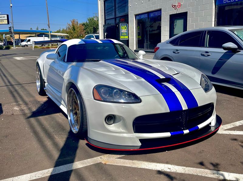 Dodge Viper spotted in Sacramento