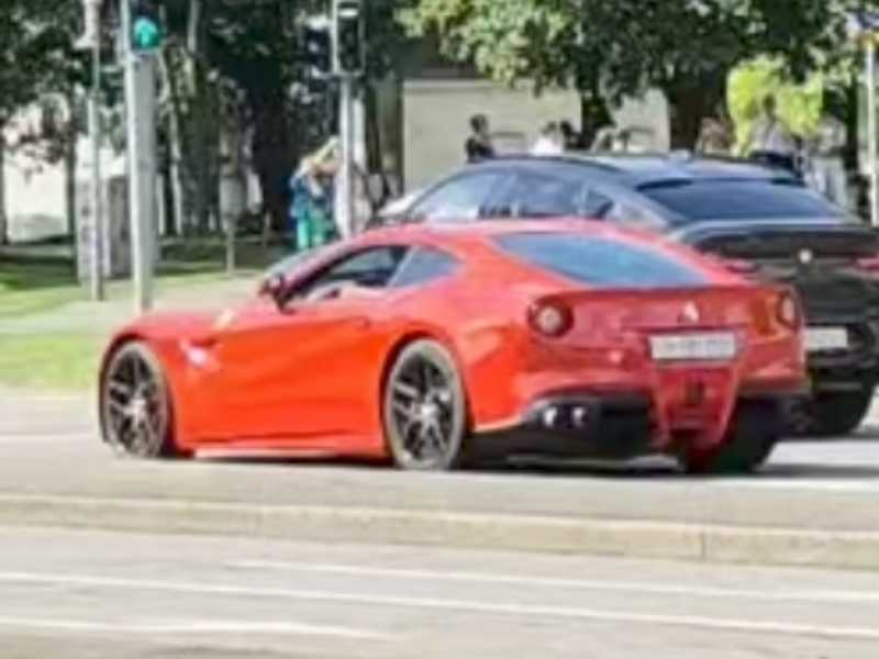 Ferrari F12berlinetta spotted in Lörrach