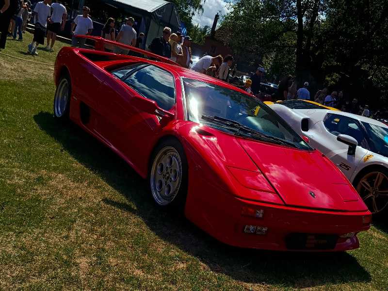 Lamborghini Diablo spotted in Blatná