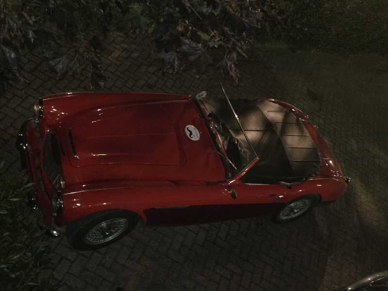 Austin Healey 100 spotted in Eindhoven