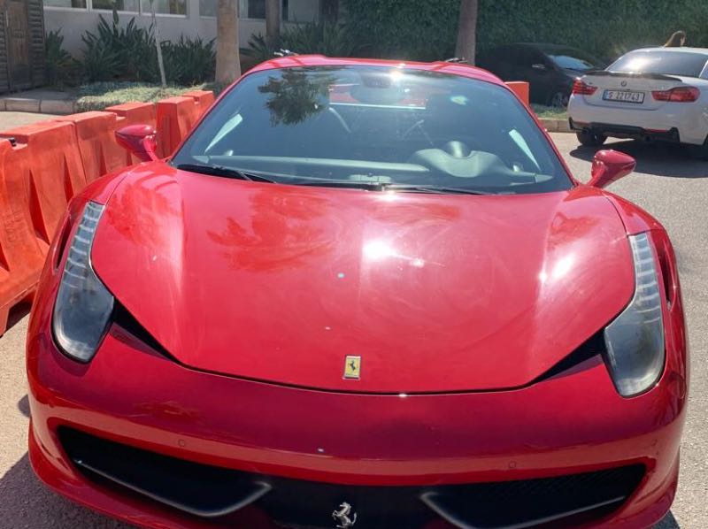 Ferrari 458 Italia spotted in Tyre
