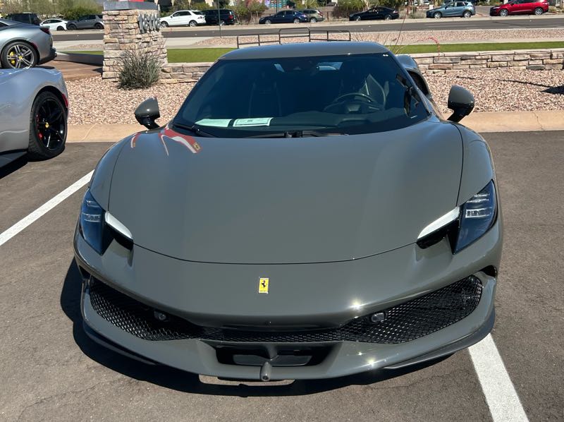 Ferrari F8 Tributo spotted in Checun