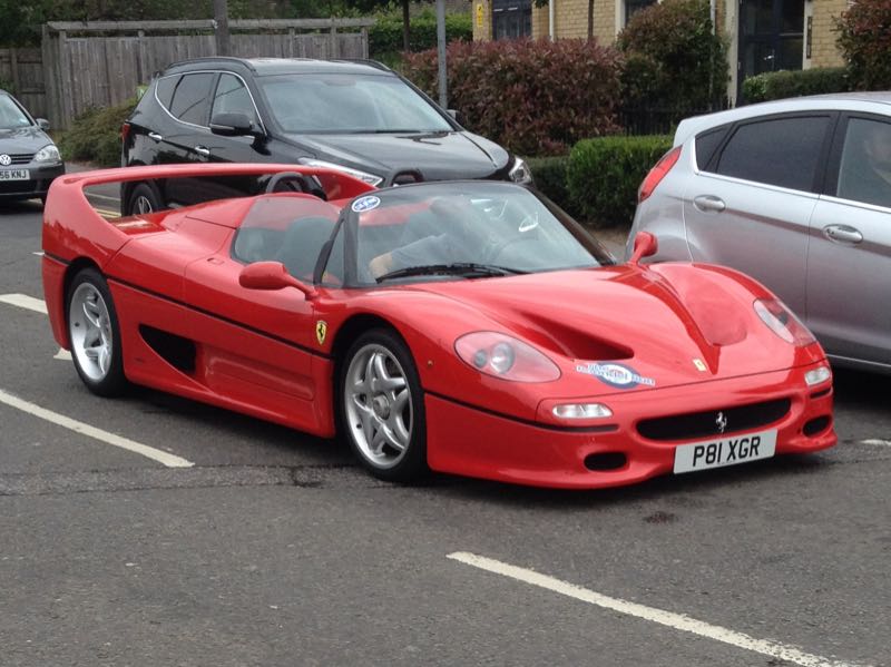 Ferrari F50 (1995) spotted in Cockermouth, United Kingdom