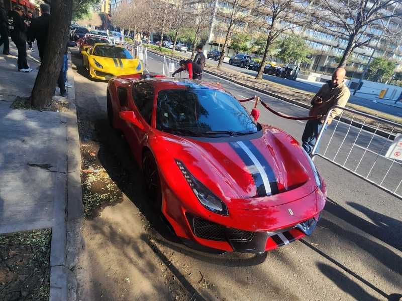 Ferrari 488 Pista spotted in Buenos Aires