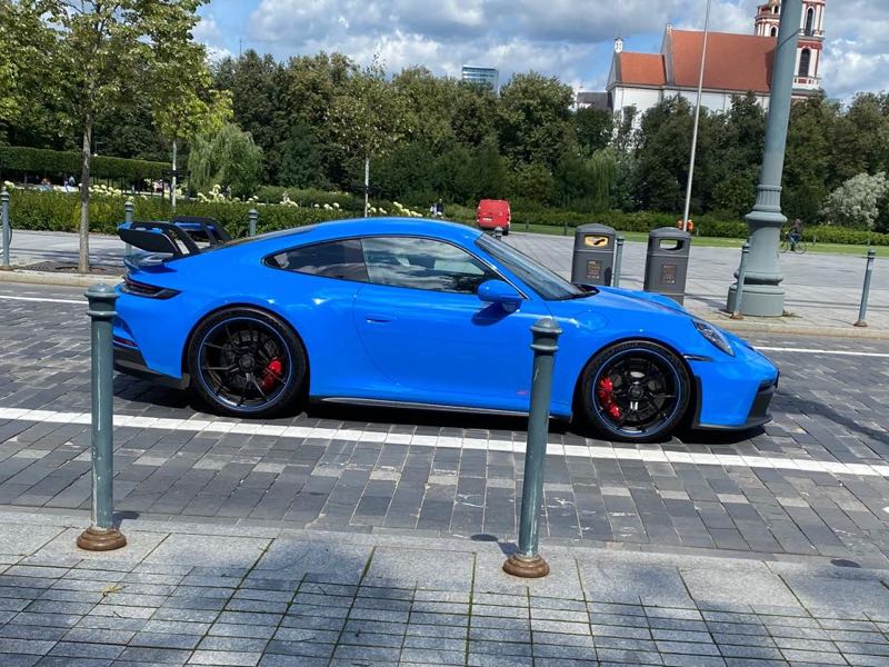 Porsche 911 GT3 spotted in Dotnuva