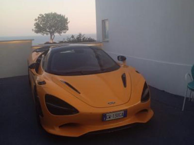 McLaren 720S spotted in Castellammare di Stabia
