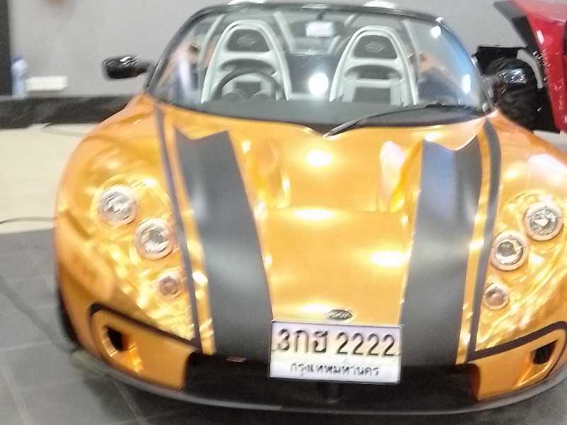 Pagani Zonda spotted in Pattaya