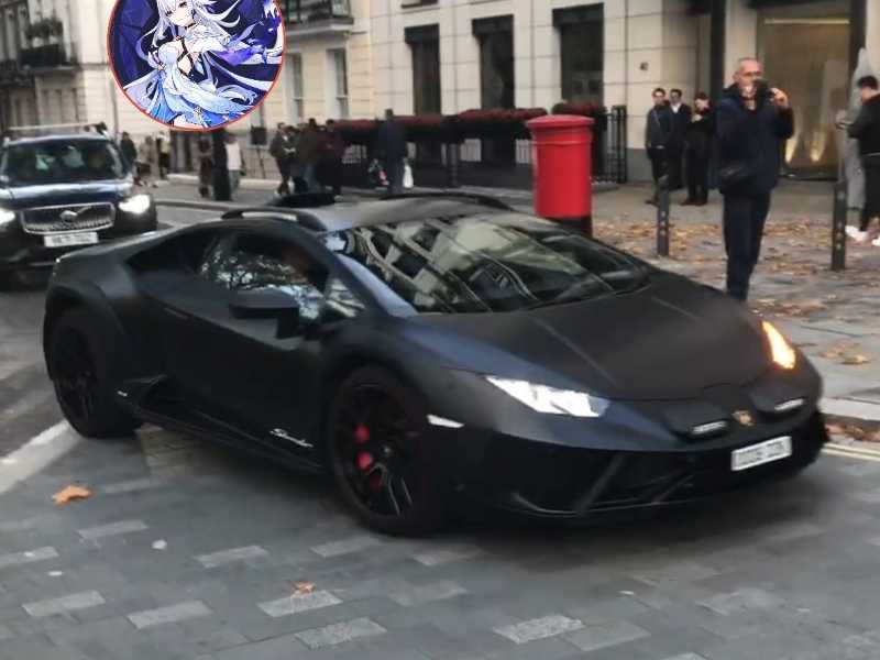 Lamborghini Huracán (2021) spotted in London, United Kingdom