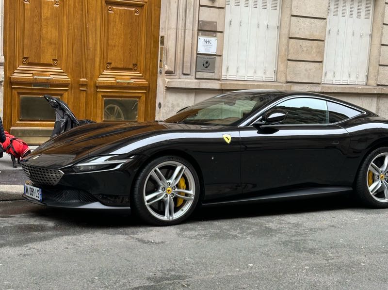 Ferrari Roma (2020) spotted in Paris, France