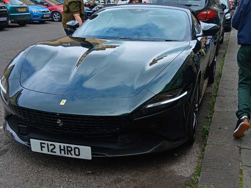 Ferrari Roma spotted in Bath
