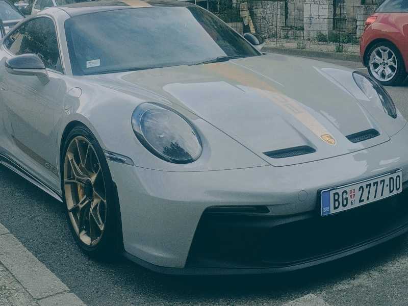 Porsche 911 GT3 spotted in Mostar