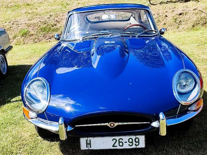 Jaguar E-Type spotted in Dvůr Králové nad Labem