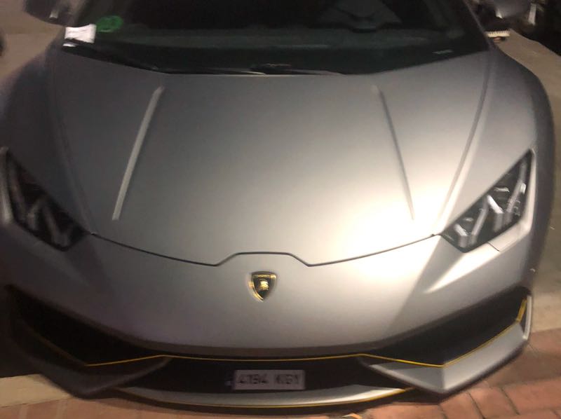 Lamborghini Huracán spotted in Benalmádena