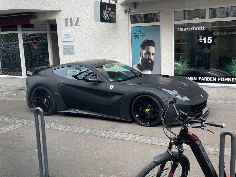 Ferrari F12berlinetta spotted in Waiblingen