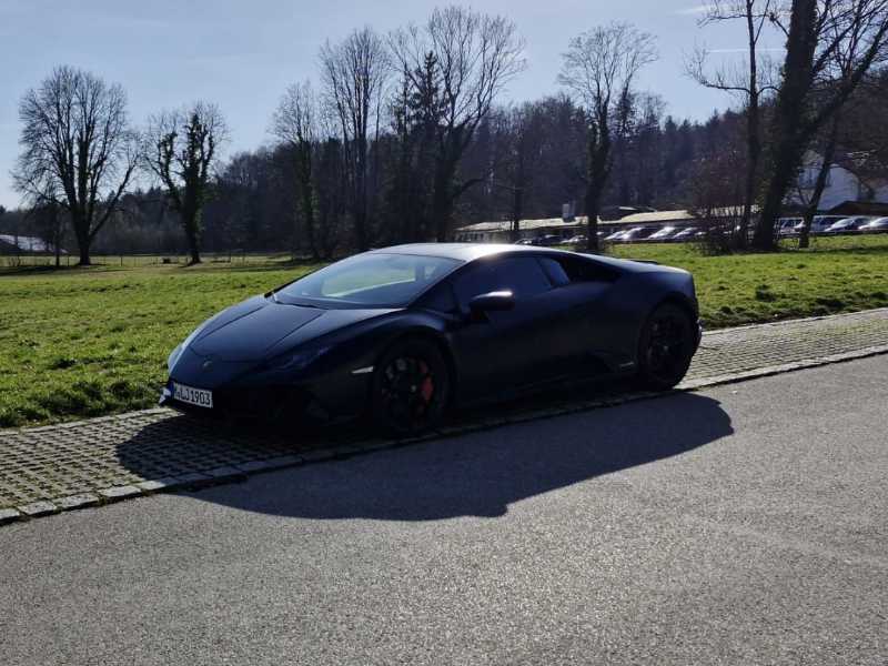 Lamborghini Huracán spotted in Penzberg