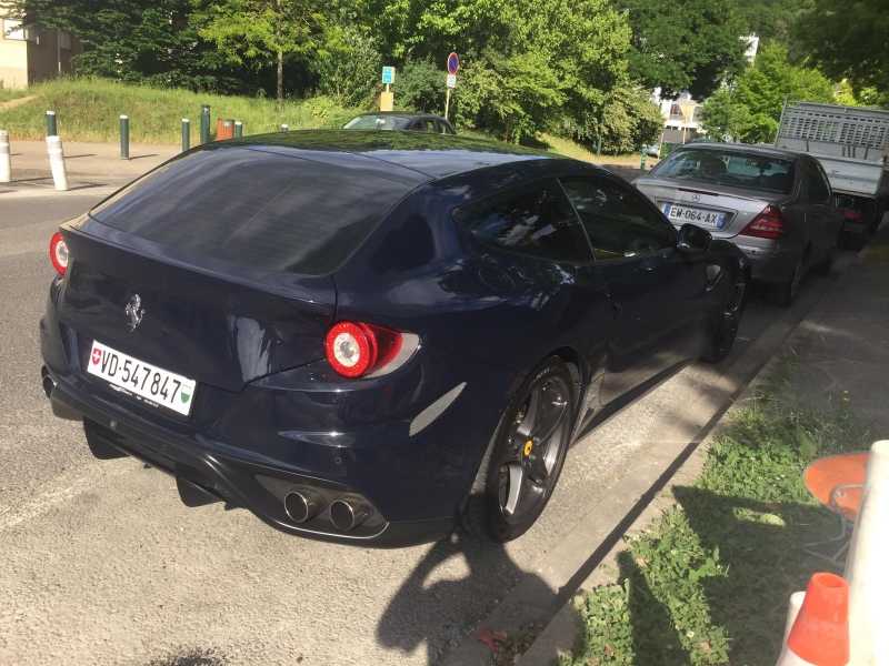 Ferrari FF spotted in Annecy