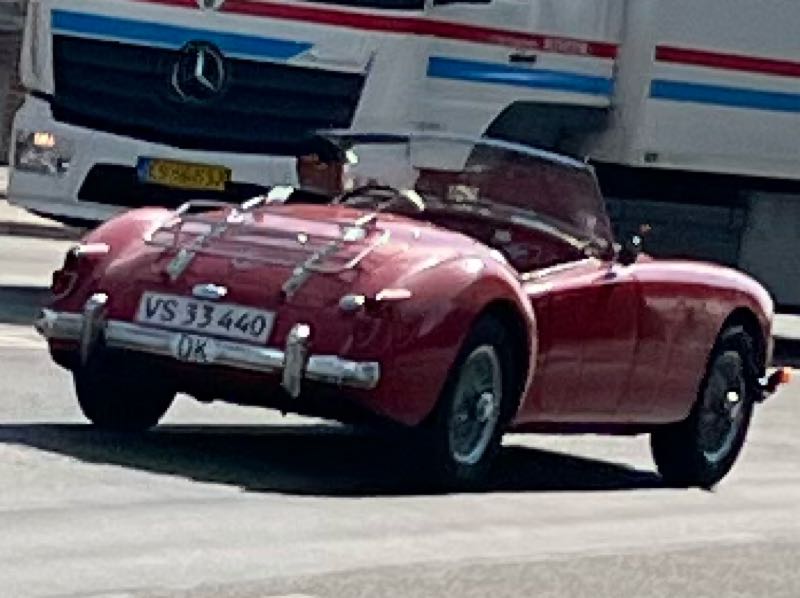Austin Healey 3000 spotted in Aalborg