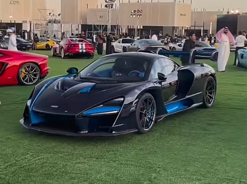 McLaren Senna spotted in Riyadh